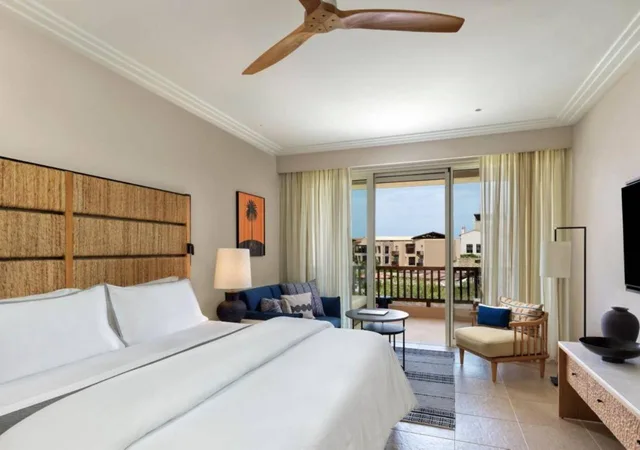 Guest Room, Deluxe, King Bed, Garden View, Sofa, Balcony, The Westin Resort, Costa Navarino 1/9