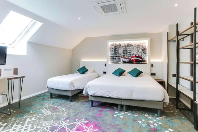 غرفة سوبيريور عائلية، Brit Hotel Caen Nord Memorial 1/7