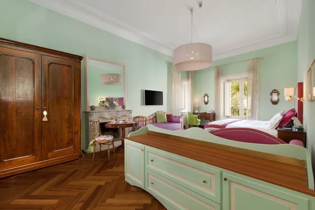 Junior Suite, Double and Twin Beds, French Balcony، Palazzo Marziale 8/10