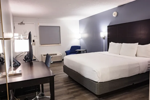 Room, King Bed, La Quinta Inn by Wyndham Tampa Near Busch Gardens 5/9