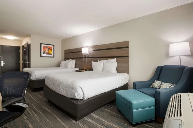 غرفة قياسية بسريرين كوين، Best Western Nsu Inn 3/6