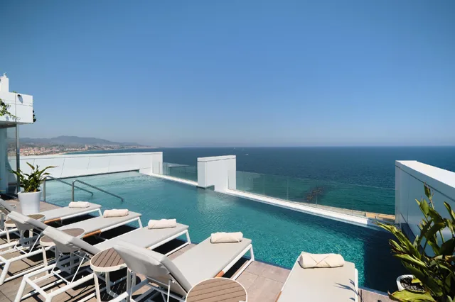 غرفة بإطلالة على البحر، Hotel Marina Badalona 1/1