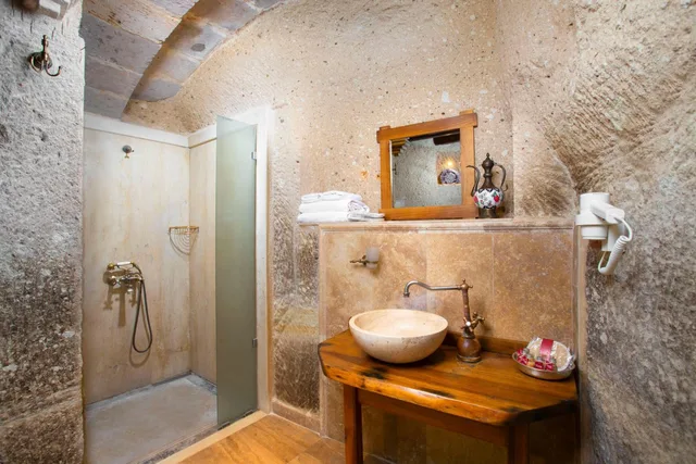 غرفة اقتصادية بسريرين منفصلين، Terra Cave Hotel 9/10