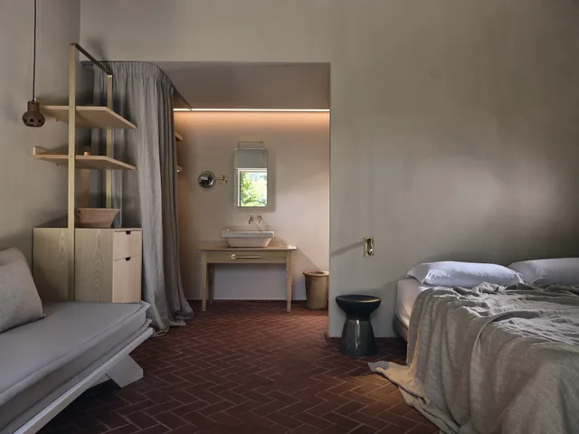 جناح جونيور بسرير كوين بشرفة مع أريكة، Ekies all Senses Resort 4/10