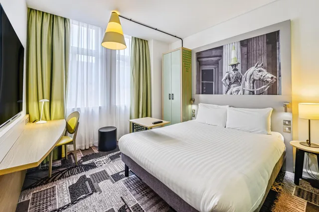 غرفة بسرير كوين لذوي الإعاقة، ibis Styles Glasgow Centre George Square 1/9