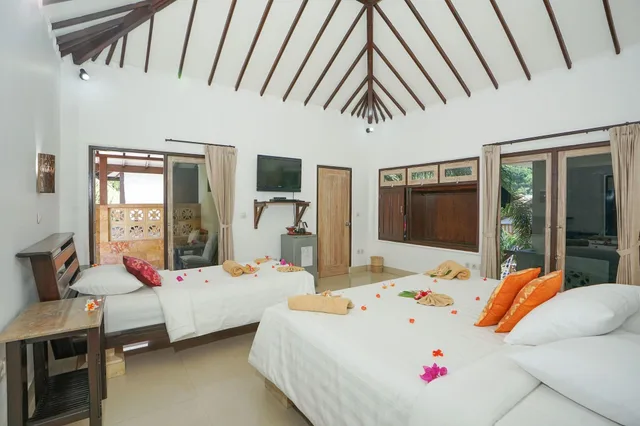 غرفة قياسية، Martas Hotel Gili Trawangan 3/6