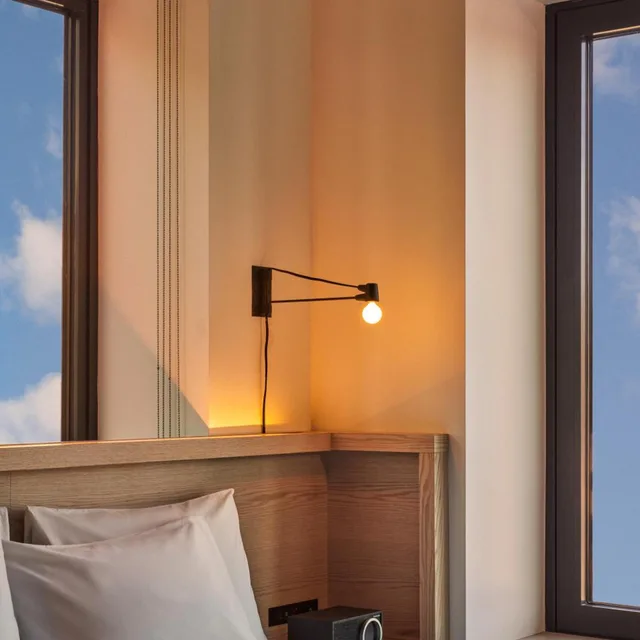 غرفة ديلوكس بسرير مزدوج، Radio Hotel 5/9