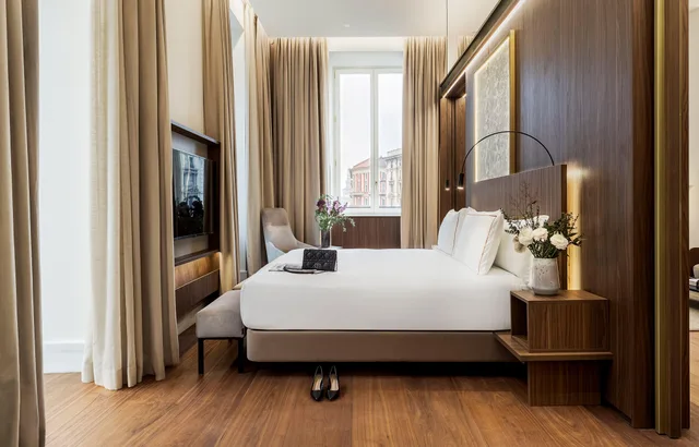 جناح رئاسي بسرير مزدوج، Palazzo Cordusio Gran Melia 2/4