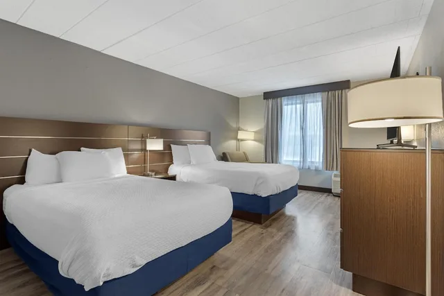 غرفة قياسية بسريرين مزدوجين يُسمح فيها بالحيوانات الأليفة، Best Western Hunt's Landing Hotel Matamoras/Milford 5/10