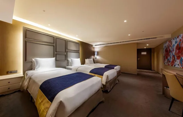 غرفة كلاسيكية ثلاثية، Green World Hotels Zhongxiao Taipei 5/8