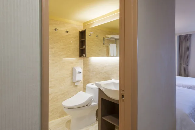 غرفة رباعية بسريرين مزدوجين، Kindness Hotel Houyi Jiuru 5/6