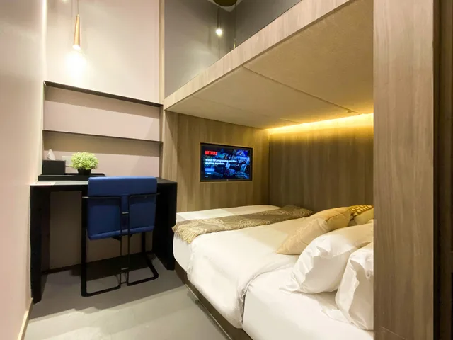 كابينة بسرير مزدوج، ST Signature Tanjong Pagar 1/9