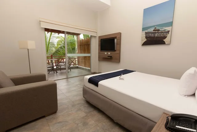 غرفة سوبيريور بسرير كوين بشرفة، Casa Andina Select Zorritos Tumbes 3/10