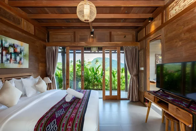 فيلا بسرير كينج بغرفة نوم واحدة، Kubu Sakian Villa 1/1