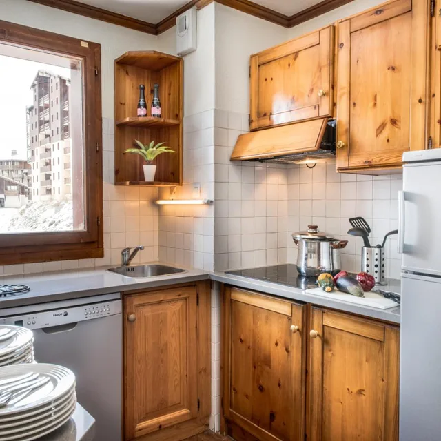 شقة بسرير فردي بـ3 غرف نوم، Residence Village Montana 6/6