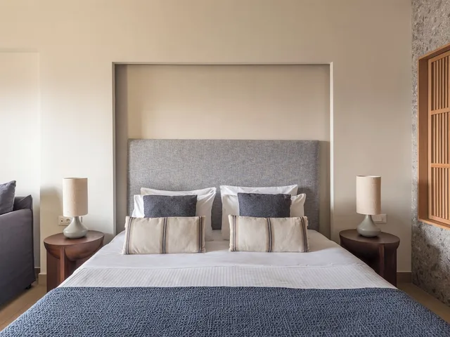 جناح جونيور بسرير مزدوج بإطلالة على البحر مع أريكة، Lindos Mare 4/6