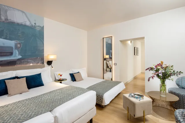 غرفة قياسية رباعية، Leonardo Boutique Hotel Rome Termini 1/2