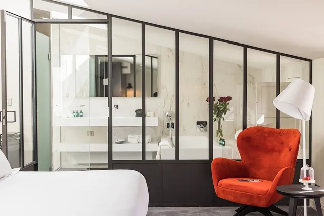 Atelier, King Bed، Villas Foch Boutique Hotel and Spa Bordeaux 6/6