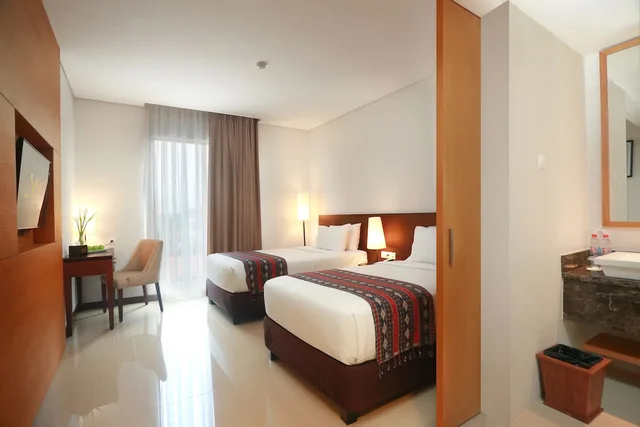 غرفة ديلوكس بسرير فردي، Wimarion Hotel Semarang 4/5