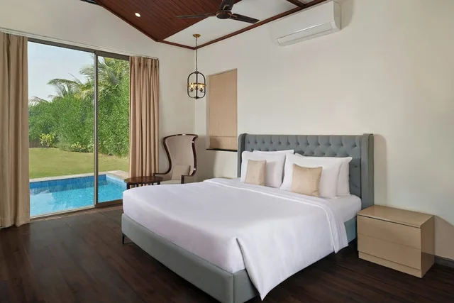 فيلا كلاسيكية بسريرين مزدوجين بإطلالة على الحديقة بغرفتي نوم، The Fern Royal Farm Resort Anjar Kutch 2/4
