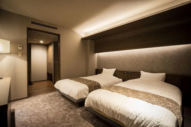 غرفة بسريرين منفصلين، Yunokawa Prince Hotel Nagisatei 1/1