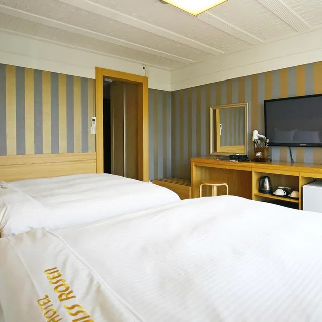 غرفة عائلية بسريرين منفصلين، Benikea Swiss Rosen Hotel 7/10