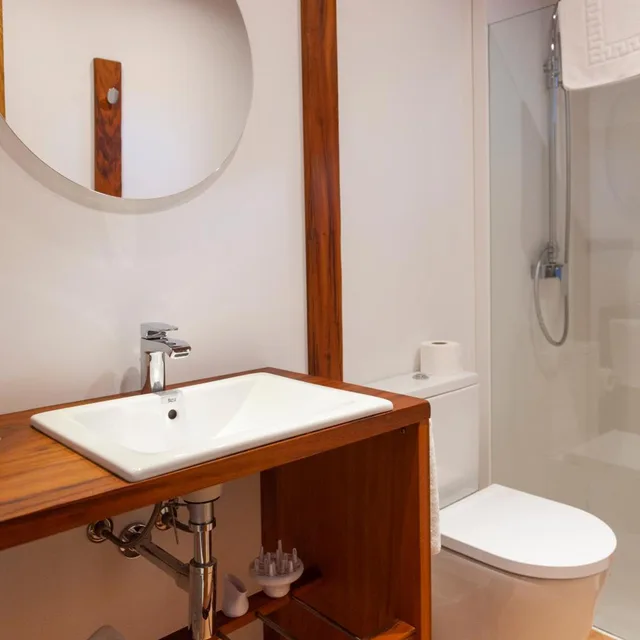 غرفة اقتصادية بسرير مزدوج في الطابق الأرضي، Rocaplana Hostal 5/6