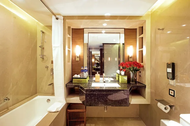 غرفة تنفيذية بإطلالة على المدينة، Xiamen Airlines Lakeside Hotel 3/3