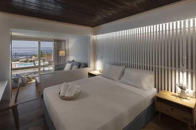 Junior Suite, Double Bed, Sea View, Private Garden, Hot Tub، Atrium Hotel 1/2
