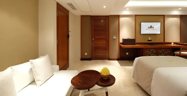 غرفة ديلوكس بسرير مزدوج أو سريرين منفصلين، The Bandha Hotel & Suites 4/4