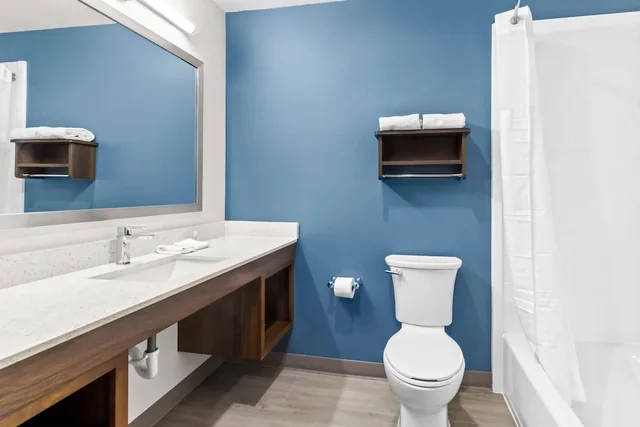 جناح بسرير كوين، WoodSpring Suites South Houston Hobby 3/4