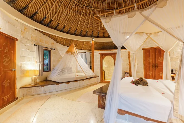 بنغل ديلوكس بسرير كينج وسرير فردي، La Joya Balangan Resort 6/10