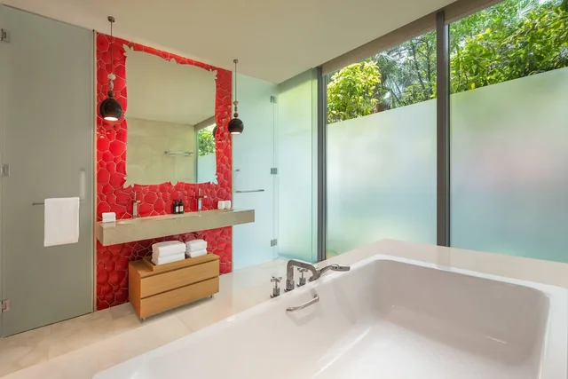 1 Bedroom, Super, Suite, King Bed, with Extra Bed, Terrace، W Singapore Sentosa Cove 7/7