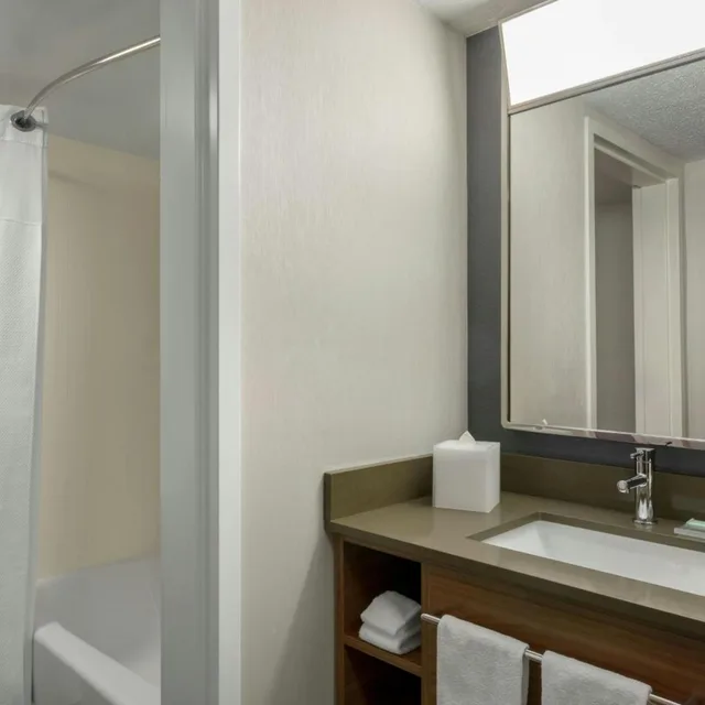 Room, King Bed, Bathtub, Accessible, Courtyard By Marriott Kokomo 4/6