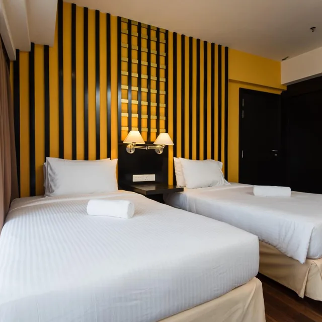استوديو ديلوكس بسريرين منفصلين، Resort Suites At Bandar Sunway 1/7