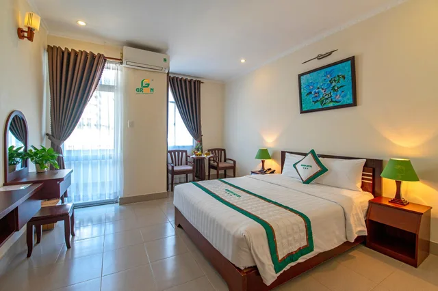 غرفة ديلوكس بسرير مزدوج، Green Hotel 2/2