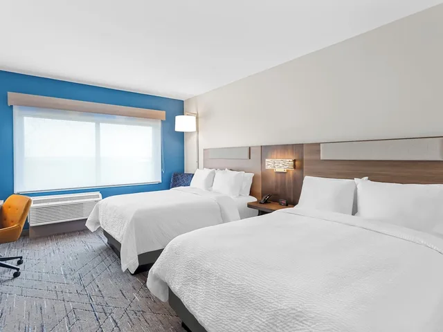 غرفة قياسية بسريرين كوين لذوي الإعاقة، Holiday Inn Express Peotone 2/10