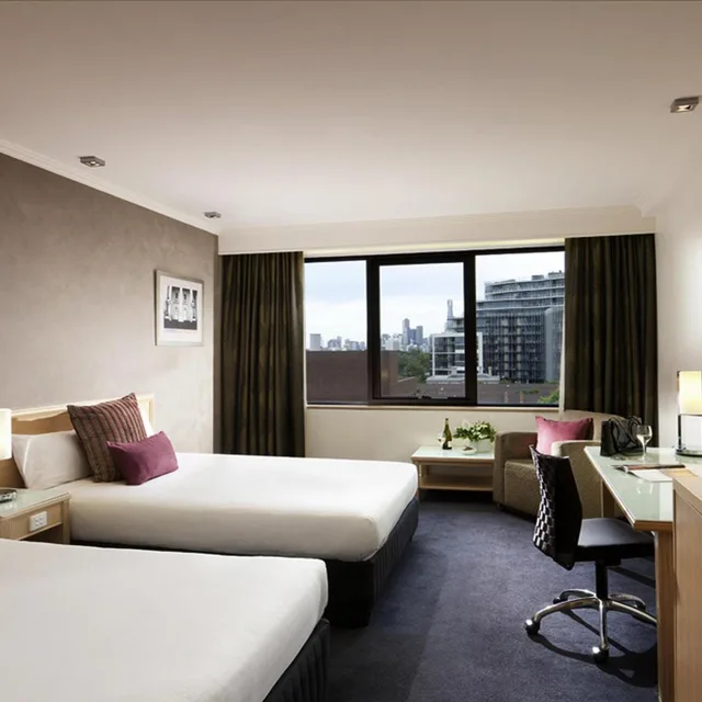 غرفة بريميوم بسرير كينج وسريرين كوين، Mercure Melbourne Albert Park 3/8