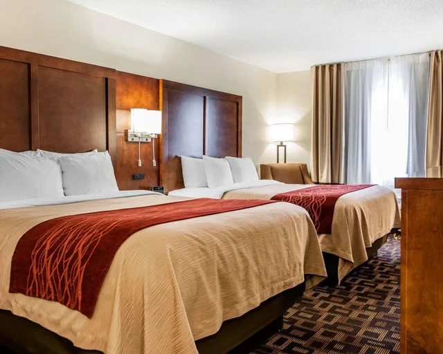 غرفة بسريرين كوين، Comfort Inn Marion 2/4
