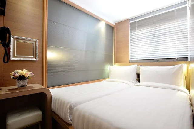 غرفة بسريرين منفصلين، Bluejay Residences 4/8