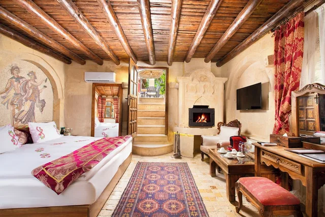 غرفة ديلوكس بسريرين كينج، Gamirasu Cave Hotel - Special Class 4/10