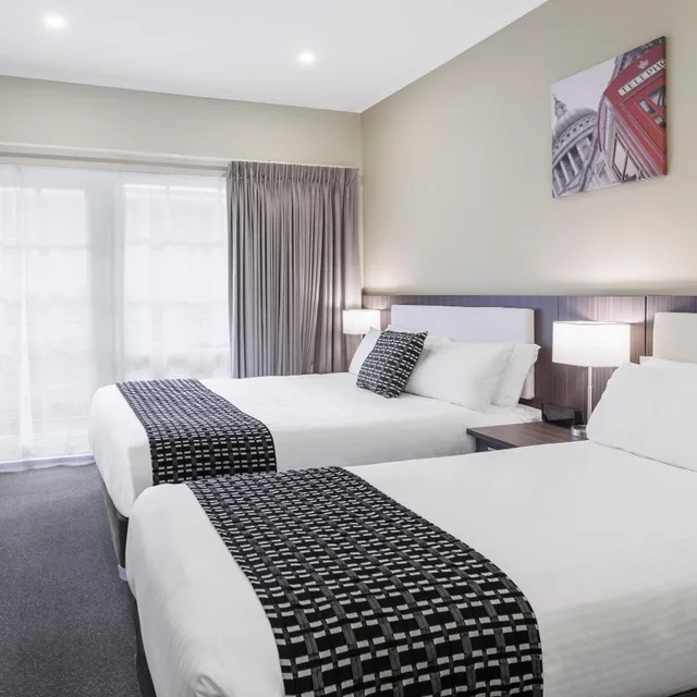 غرفة بسريرين منفصلين، Quality Hotel Melbourne Airport 1/10