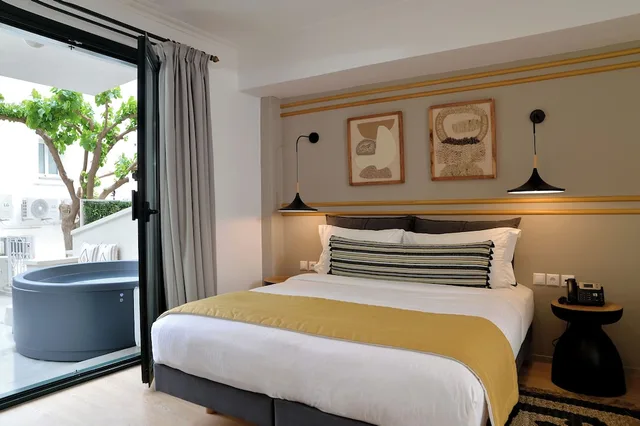 جناح جونيور كلاسيكي بسرير مزدوج مع أريكة بجاكوزي، Aktaion Beach Boutique Hotel and Spa 4/6