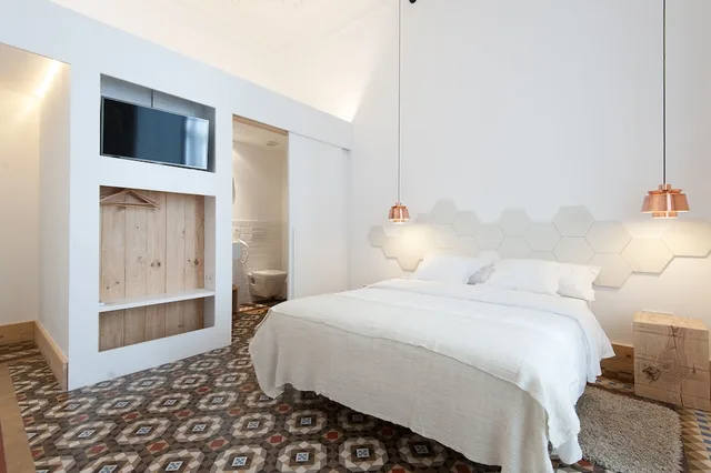 غرفة ديلوكس ثلاثية بسرير مزدوج وسرير فردي، La Casa de Antonio Petit Hotel 4/9