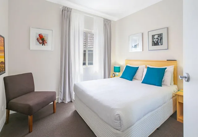 شقة ديلوكس بشرفة، Sydney Airport Suites 1/3