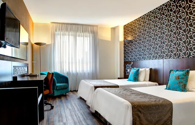 غرفة بسريرين منفصلين، Quality Hotel Curitiba 2/2