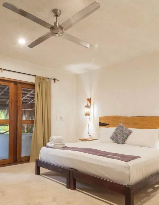 غرفة فاخرة بسرير كينج بإطلالة على الحديقة، Hotel Zomay Holbox 1/5