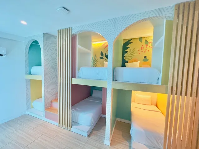 سكن مشترك مختلط قياسي بثمانية أسرّة، The Nomadic Design Hostel 5/6