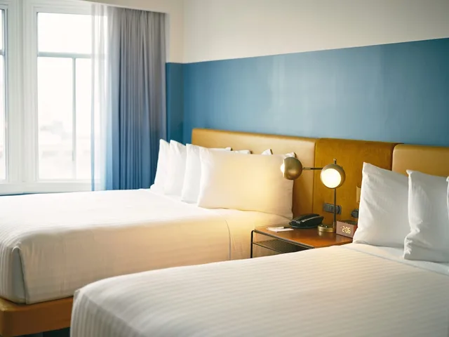 غرفة ديلوكس بسريرين كوين، HOTEL JULIAN 2/5