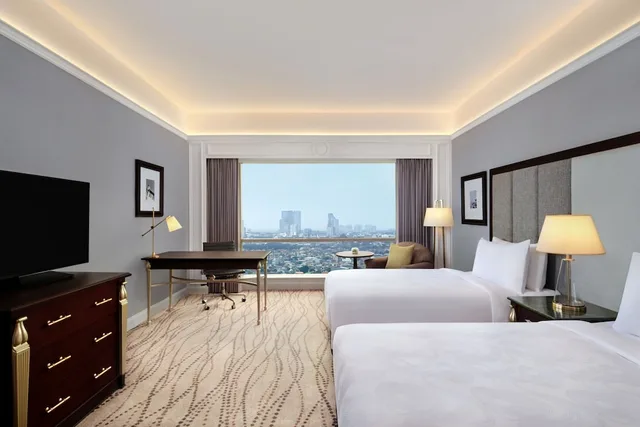 غرفة بريميوم بسريرين مزدوجين بإطلالة، Jw Marriott Surabaya 1/4